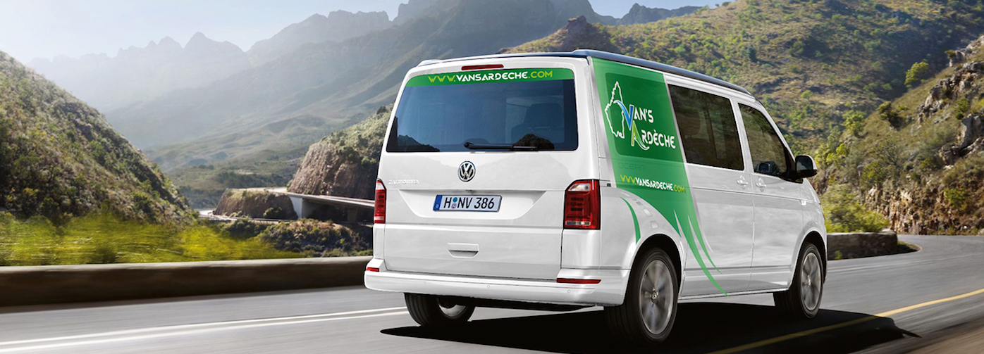 Volkswagen California au couleurs de Van's Ardèche